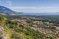 Kefalonia panoramic view Royalty Free Stock Photo