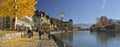 Panoramic view from Thun City. Switzerland Royalty Free Stock Photo