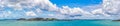 Panoramic view of the Thursday Island in the Torres Strait at the most northern part of Australia