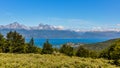 Panoramic view, Tierra del Fuego National Park, Ushuaia, Argentina Royalty Free Stock Photo