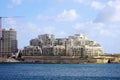 Panoramic view of Tigne seafront in Sliema city, Malta, Europe Royalty Free Stock Photo