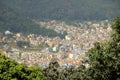 Panoramic View to the dusty Kathmandu, the Capital of Nepal