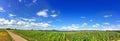 Panoramic view to the emperor hill Hohenstaufen Royalty Free Stock Photo