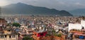 Panoramic view to Kathmandu city, Nepal