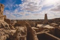 Panoramic View to an Old Shali Mountain village in Siwa Oasis, Egypt Royalty Free Stock Photo