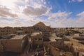 Panoramic View to an Old Shali Mountain village in Siwa Oasis, Egypt Royalty Free Stock Photo