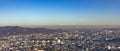 Panoramic view to skyline of Linz Royalty Free Stock Photo