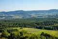 Panoramic view to the Swabian Alb Royalty Free Stock Photo