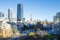 Panoramic view of Tokyo, Japan