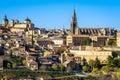 Panoramic view of Toledo, Spain Royalty Free Stock Photo