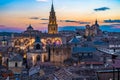 Panoramic view of Toledo Spain Royalty Free Stock Photo