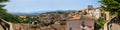 Panoramic view from Tomaso Campanella Square, Altomonte.