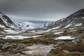 Panoramic view from touristic road 258