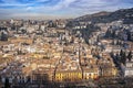 Granada city panorama view, Spain Royalty Free Stock Photo
