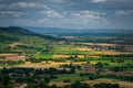 Tuscan landscape in the province of Arezzo, in Tuscany, Italy