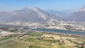 Panoramic view of the town of Saint-ÃgrÃ¨ve and its surroundings