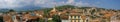 Panoramic view of Trinidad city seen from the the City Museum tower