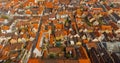 Panoramic view from Ulm Munster church Royalty Free Stock Photo