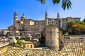 Panoramic view of Urbino, Marche.Italy Royalty Free Stock Photo