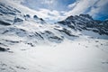 Panoramic view of Urner Alps Royalty Free Stock Photo