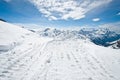 Panoramic view of Urner Alps Royalty Free Stock Photo