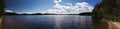 Panoramic View in Vaestergoetland Sweden Royalty Free Stock Photo