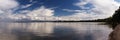 Panoramic View in Vaestergoetland Sweden Royalty Free Stock Photo