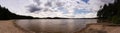 Panoramic View in Vaestergoetland Sweden Royalty Free Stock Photo