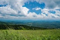 Panoramic View of the Valley from Whitetop Mountain, Grayson County, Virginia, USA