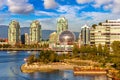 Panoramic view of Vancouver Royalty Free Stock Photo