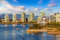 Panoramic view of Vancouver Royalty Free Stock Photo