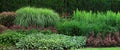 Panoramic view of Vandusen botanical gardens in Vancouver city