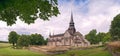 Panoramic view of Varnhem Abbey.Sweden