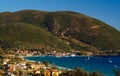 Panoramic view of Vasiliki village on Lefkada island