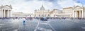 Panoramic view of Vatican city