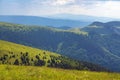 Panoramic view from Velka Fatra mountains