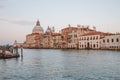 Panoramic view of Venice grand canal view with historical buildings