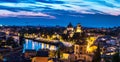 Verona at sunset in Italy Royalty Free Stock Photo