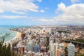 Panoramic view of Vila Velha, beach Praia da costa, Espirito San