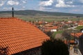 Panoramic view of village Belchin Royalty Free Stock Photo