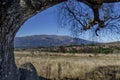 Panoramic view of villages Plana in the mountain Plana by Vitosha Royalty Free Stock Photo