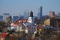 Panoramic view of Vilnius, Lithuania