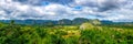 Panoramic view of the ViÃÂ±ales valley in Cuba