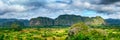 Panoramic view of the ViÃÂ±ales valley in Cuba