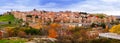 Panoramic view of the Walls of Avila Royalty Free Stock Photo