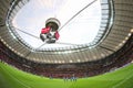 Panoramic view of Warsaw National Stadium