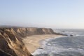 Windy pacific coast in Half Moon Bay, California Royalty Free Stock Photo