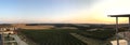Panoramic view winery