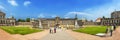 Panoramic view of Zwinger Palace, Dresden, Germany.