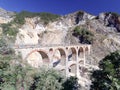 Panoramic views of Alpi Apuane Tuscany Italy